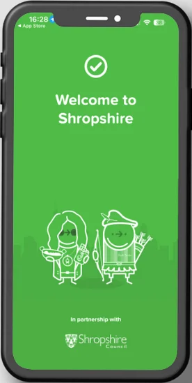 Iphone Citymapper App Welcome To Shropshire Screen