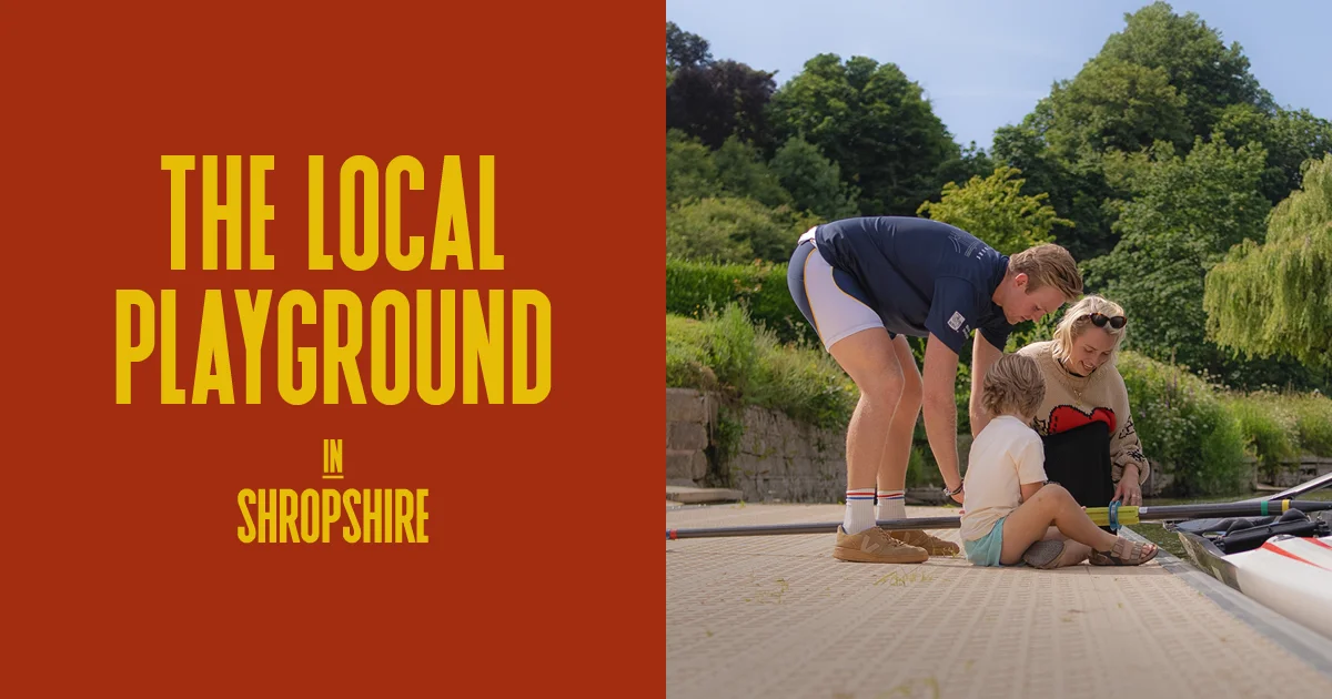 The local playground in Shropshire