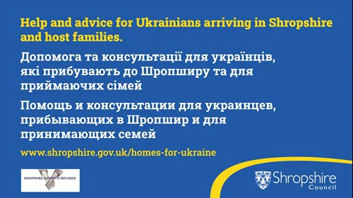 Homes For Ukraine Banner