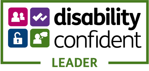 Disability confident leaders logo