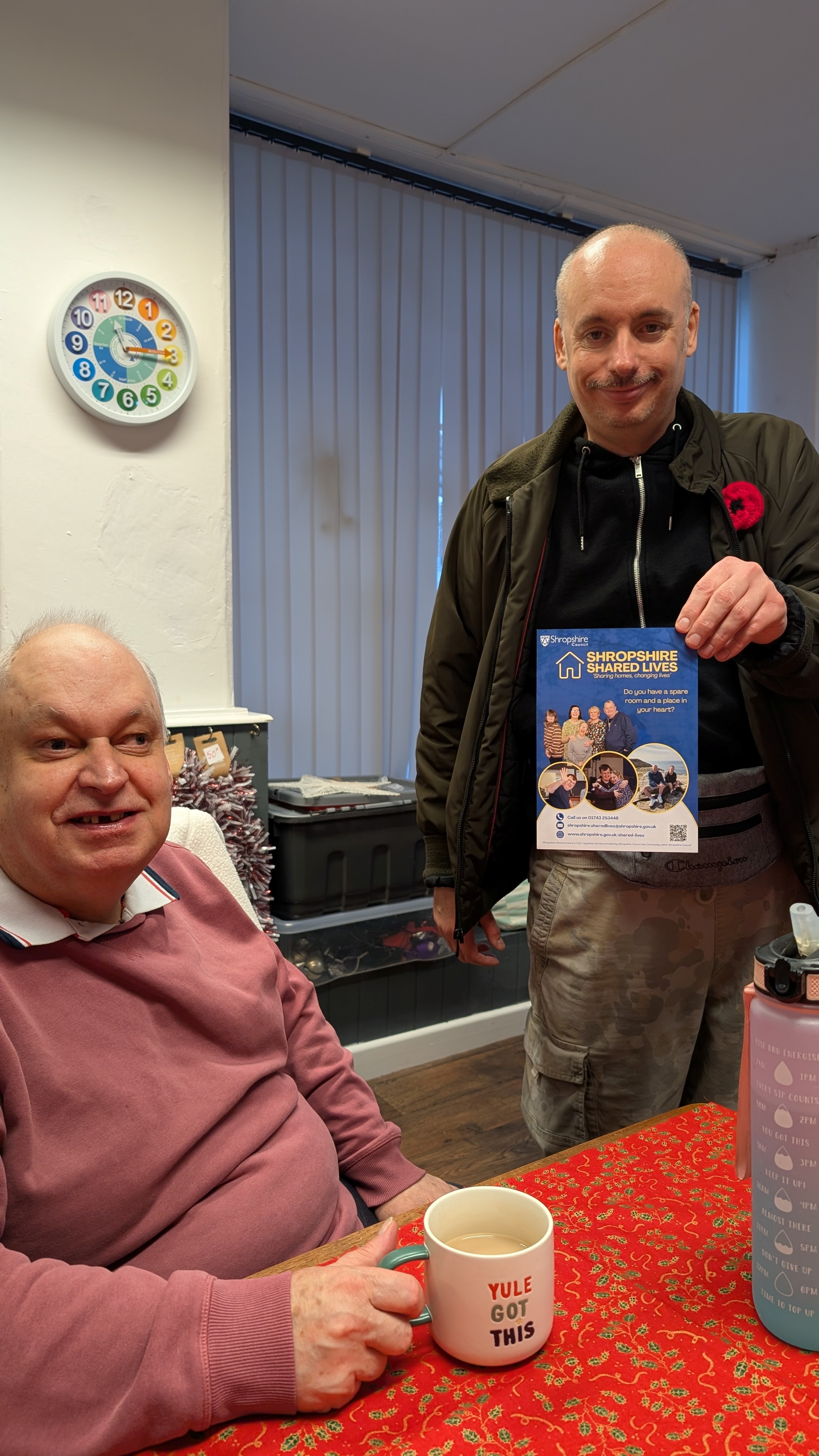 Shared Lives coffee morning in Oswestry