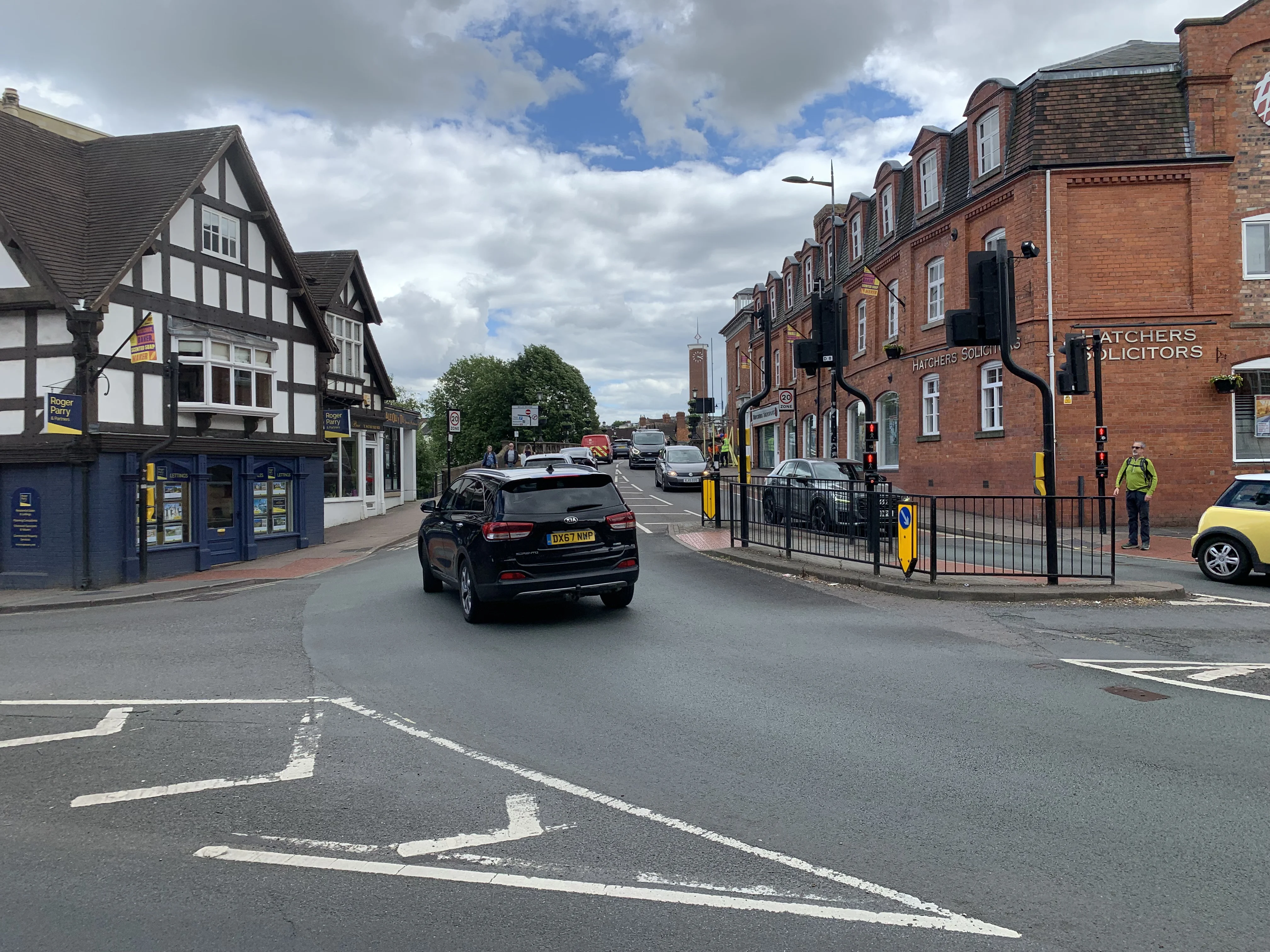 Traffic On Welsh Bridge