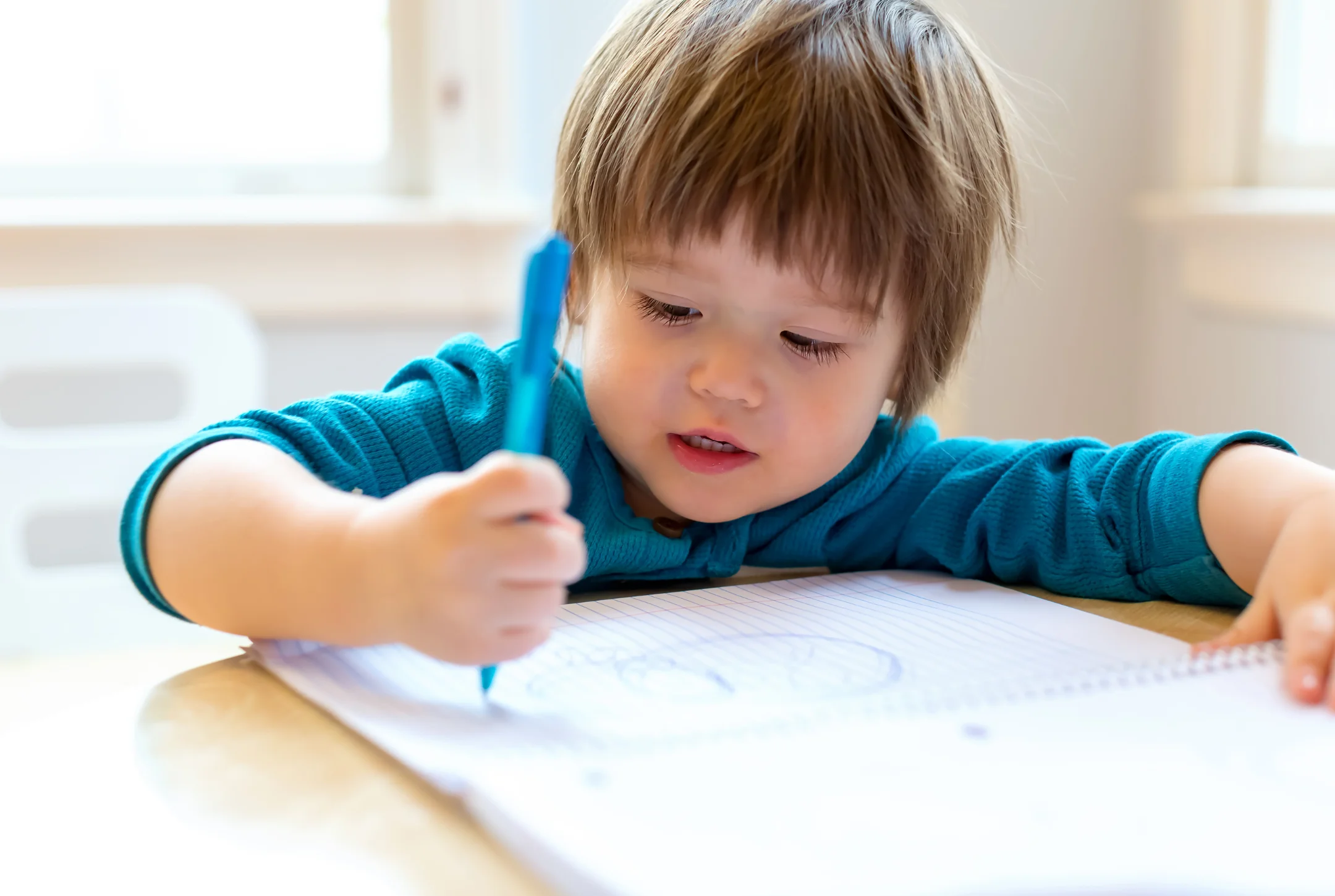 Young Child Drawing