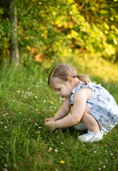 Girl In Meadow