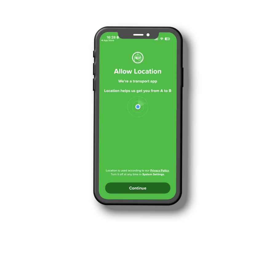 Iphone Citymapper App Allow Location Services Screen
