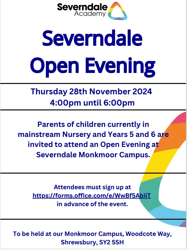 Open Evening Event 28.11.24