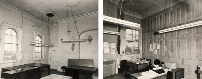 Black And White Photos Of The First Floor