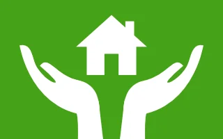 Hands Holding A House