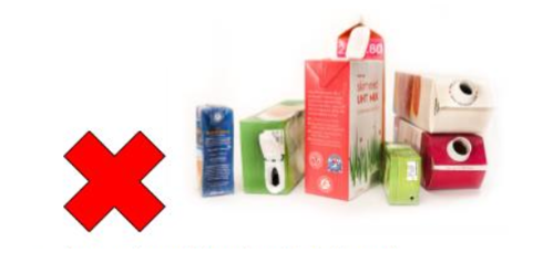 Plastic carton examples