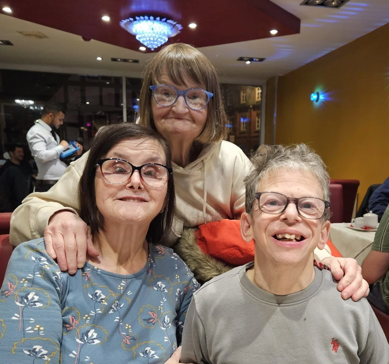 Shared Lives 3 People Out For A Meal