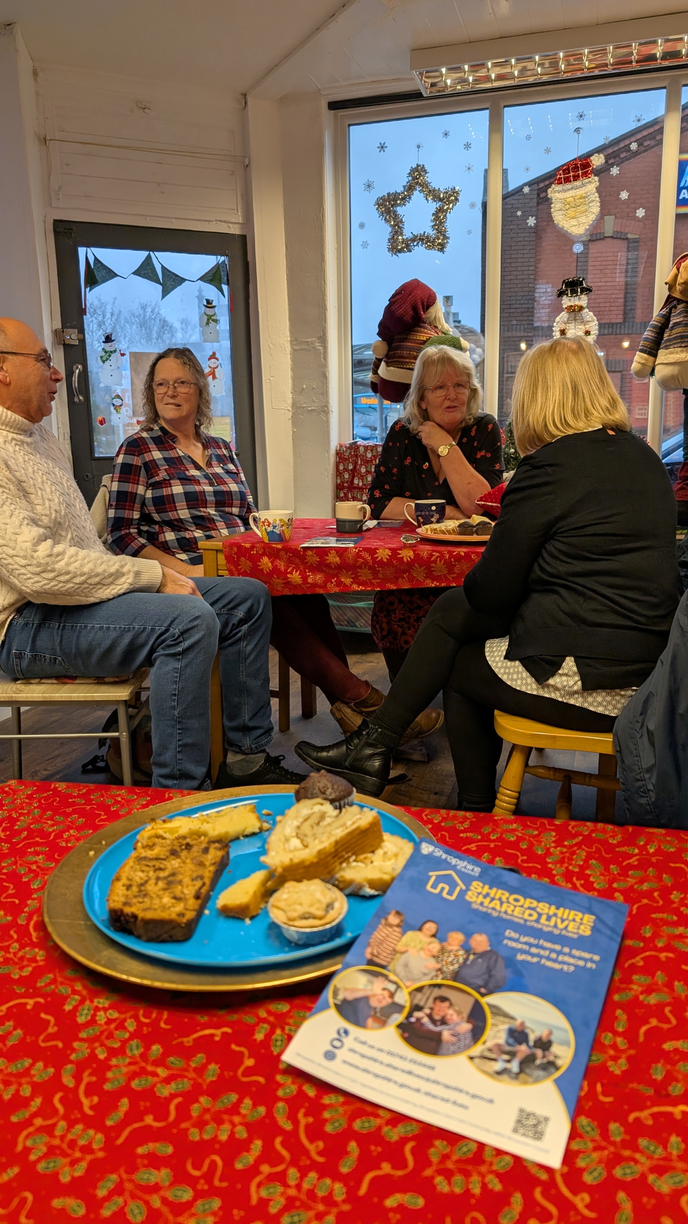 Shared Lives coffee morning in Oswestry