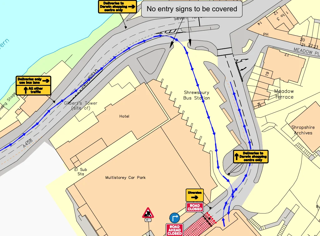 Detailed map