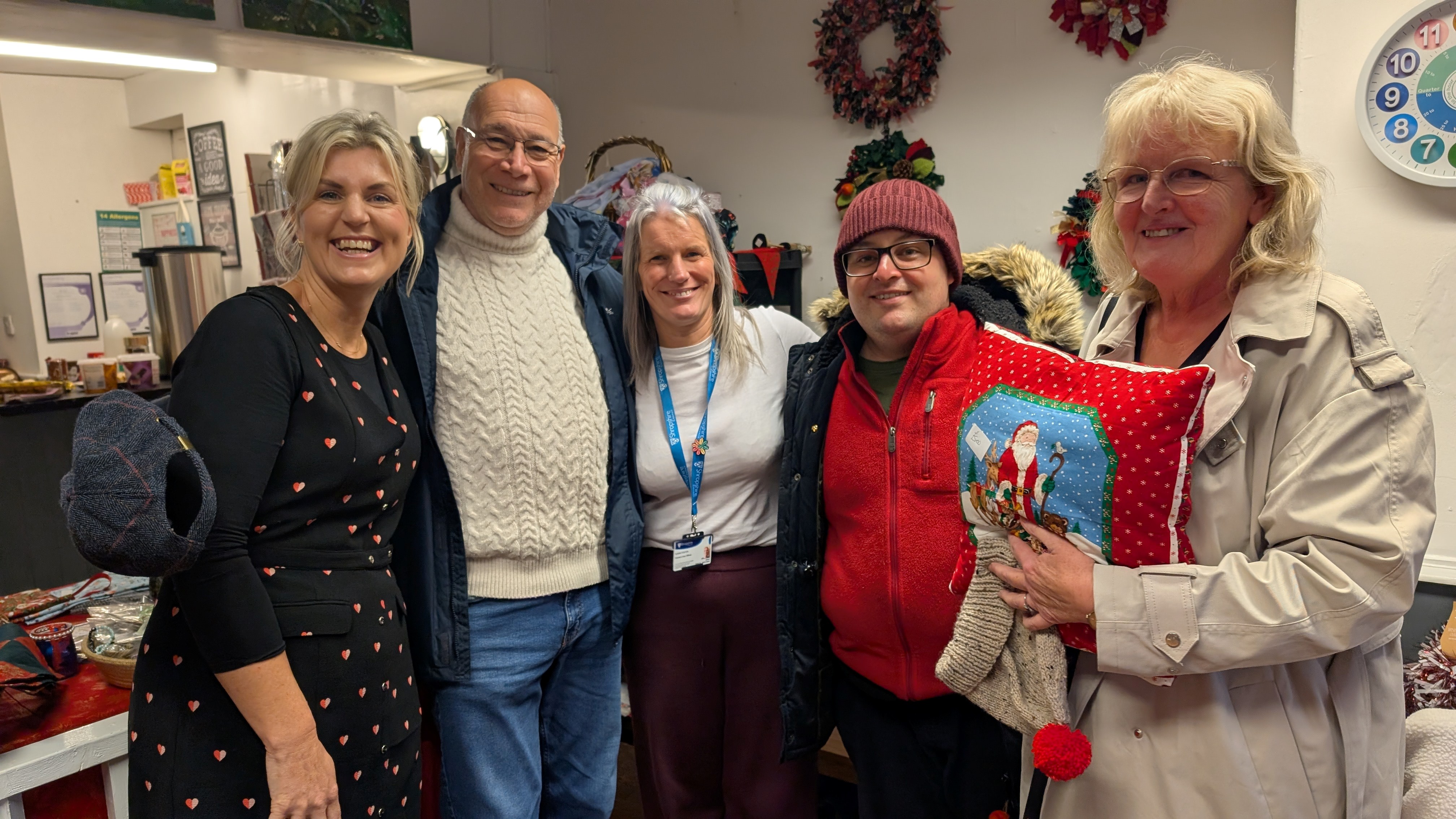 Shared Lives coffee morning in Oswestry