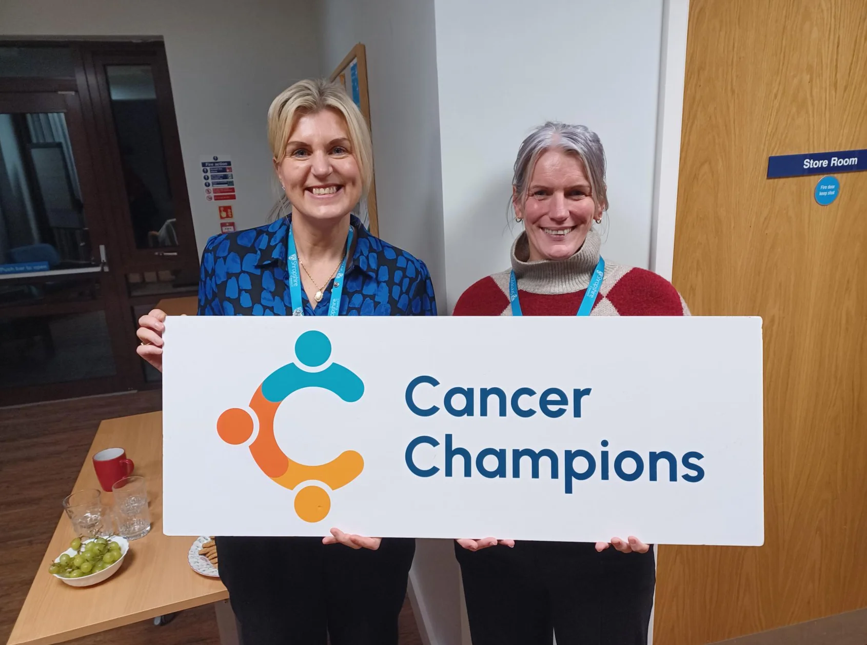Our Cancer Champions - Sue and Stacey