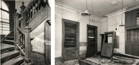 Black And White Photos Of The Ground Floor