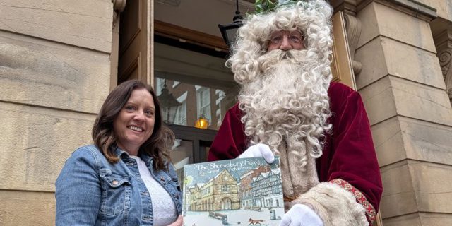 Local artist brings Christmas magic to Shrewsbury Museum and Art Gallery