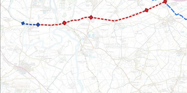 B4380 at Atcham to be resurfaced