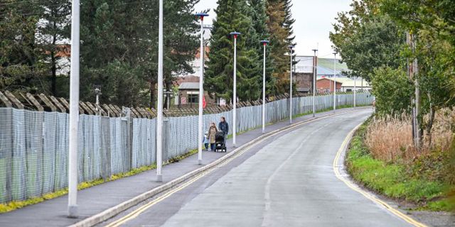 New footpath opens between Cosford’s station and RAF Museum