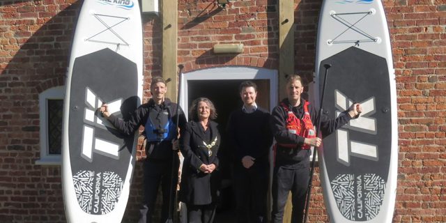 Shropshire welcomes water sports business to Ellesmere as part of English Tourism Week