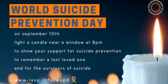 World Suicide Prevention Day in Shropshire
