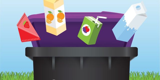 Food and liquid cartons to be collected in recycling bins