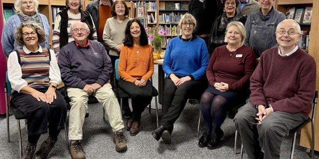 Friends of Pontesbury Library is today awarded the Kings Award for Voluntary Service