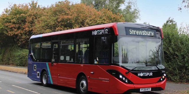 Shrewsbury Park and Ride services from Monday 2 November