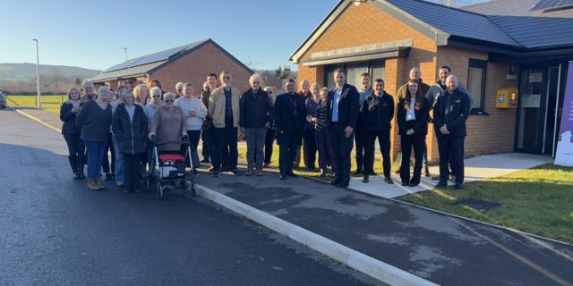 Celebration marks completion of new affordable homes in Weston Rhyn