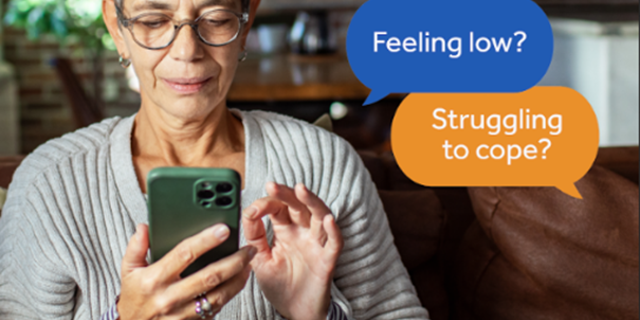 ‘Shout’ out for launch of mental health text help service