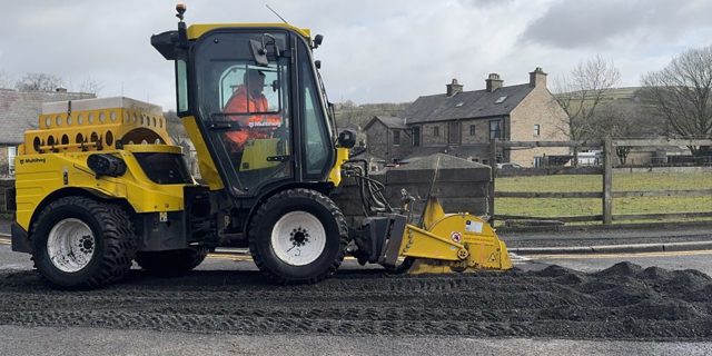 Multihogs to repair more potholes in October