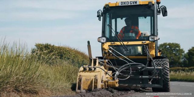 Multihogs to repair potholes across Shropshire this month