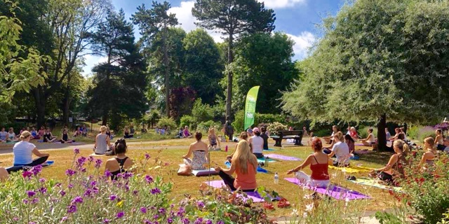 Free outdoor Park Yoga classes in Market Drayton