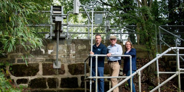 New flood sensor installed in Pentre to improve safety and local flood monitoring