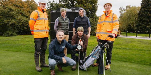 Aqualate Golf Club tees off with smart water butts in green innovation drive