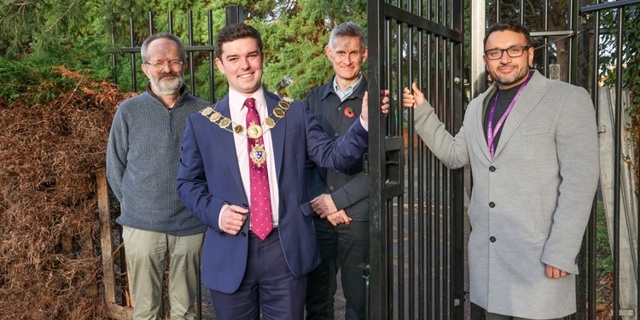 New gate opens at Monkmoor Recreation Ground in Shrewsbury