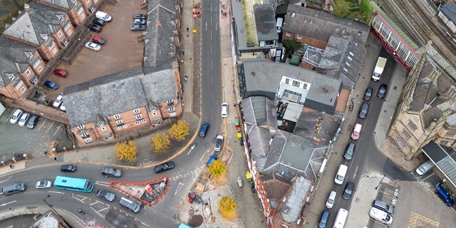 Improvements to Shrewsbury station area progressing well