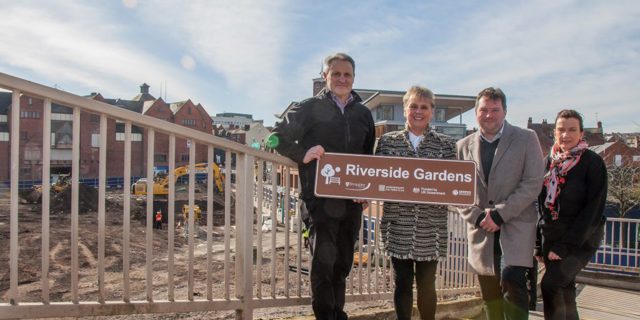 Shrewsbury’s new public park to be named ‘Riverside Gardens’