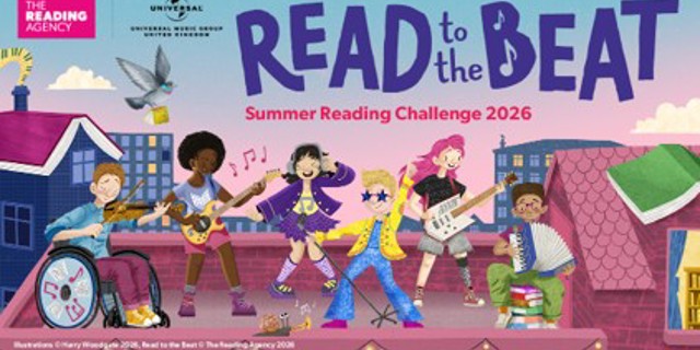 Read to the Beat in Shropshire Libraries this summer in the Summer Reading Challenge