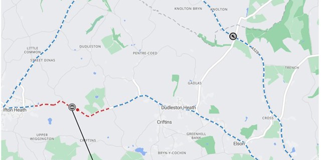 B5068 to be surface dressed between St Martins and Dudleston Heath
