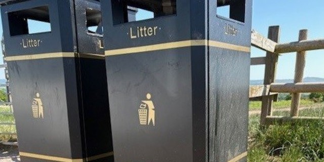 Shropshire Council working to replace damaged litter bins where possible