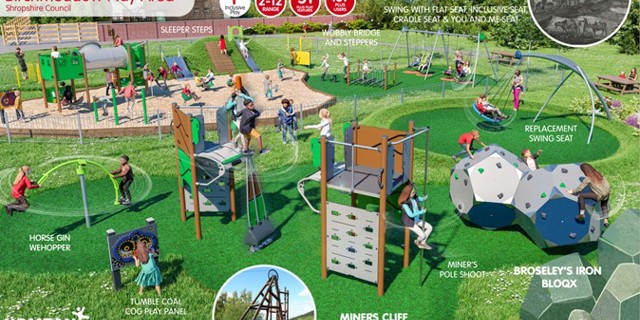 Major improvements announced for Broseley’s Birchmeadow Park play area