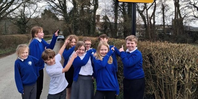 New 20mph limit in place at Church Preen Primary School