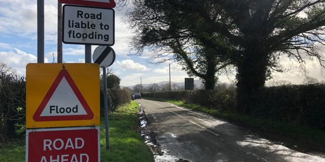 Flooding update 3pm 24 November: A49 closed at Church Stretton to Holmer