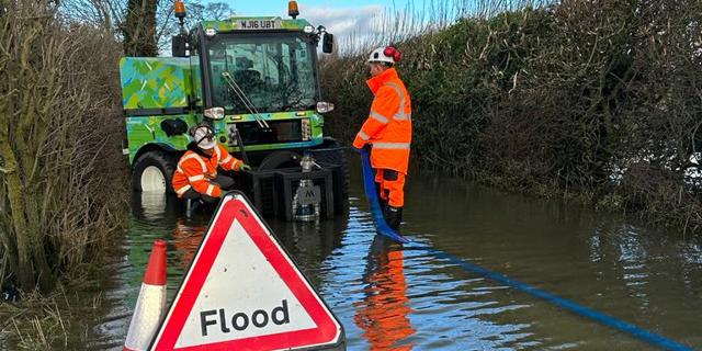 Highways teams prepared for possible flooding after yellow warnings issued