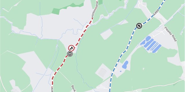 Hinton Lane, Pontesbury to be resurfaced