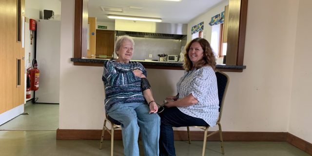Community health checks reaching hundreds of residents to continue this autumn and winter