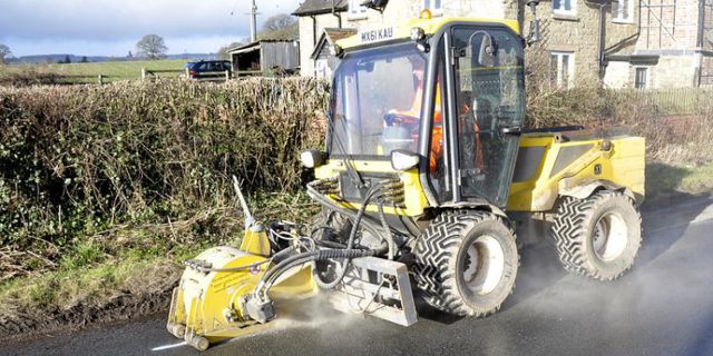 Multihogs to tackle potholes across Shropshire in November