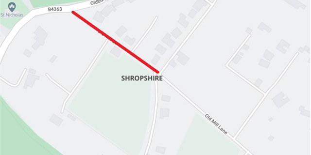Old Mill Lane in Bridgnorth to be resurfaced
