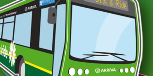 Half-price travel on Shrewsbury and Ludlow park and ride from 5 August