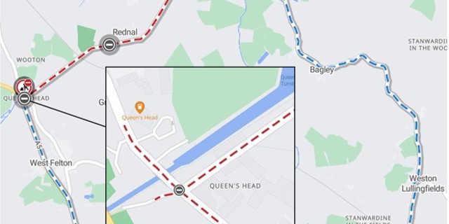 Road from Queen’s Head to Rednal Mill to be resurfaced